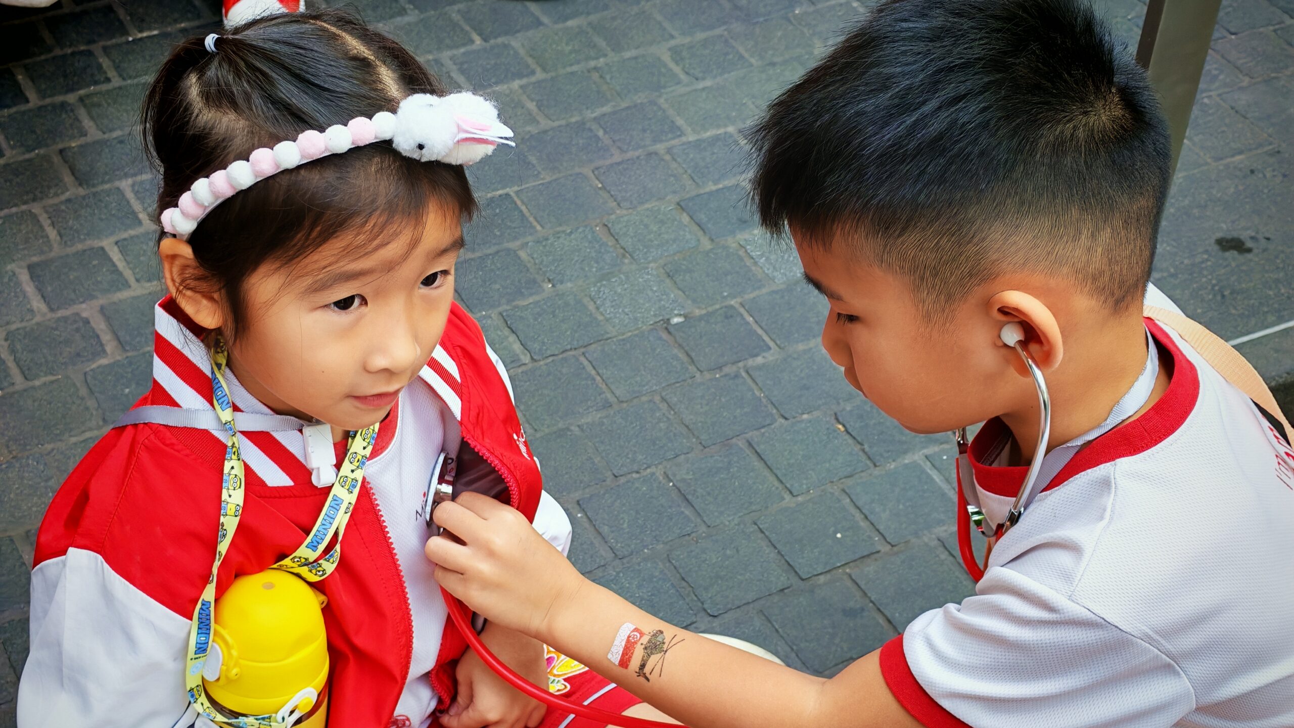 MindChamps students at Healthy Living event in Jewel Changi Airport