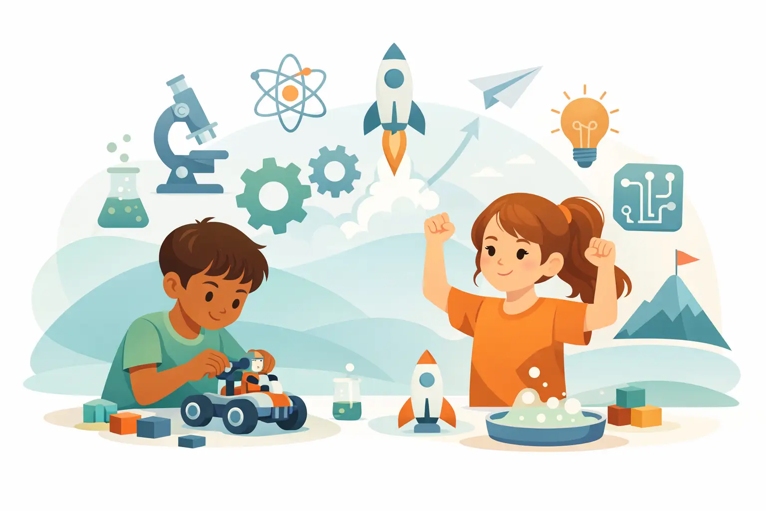 How Play Based STEM Builds Confidence