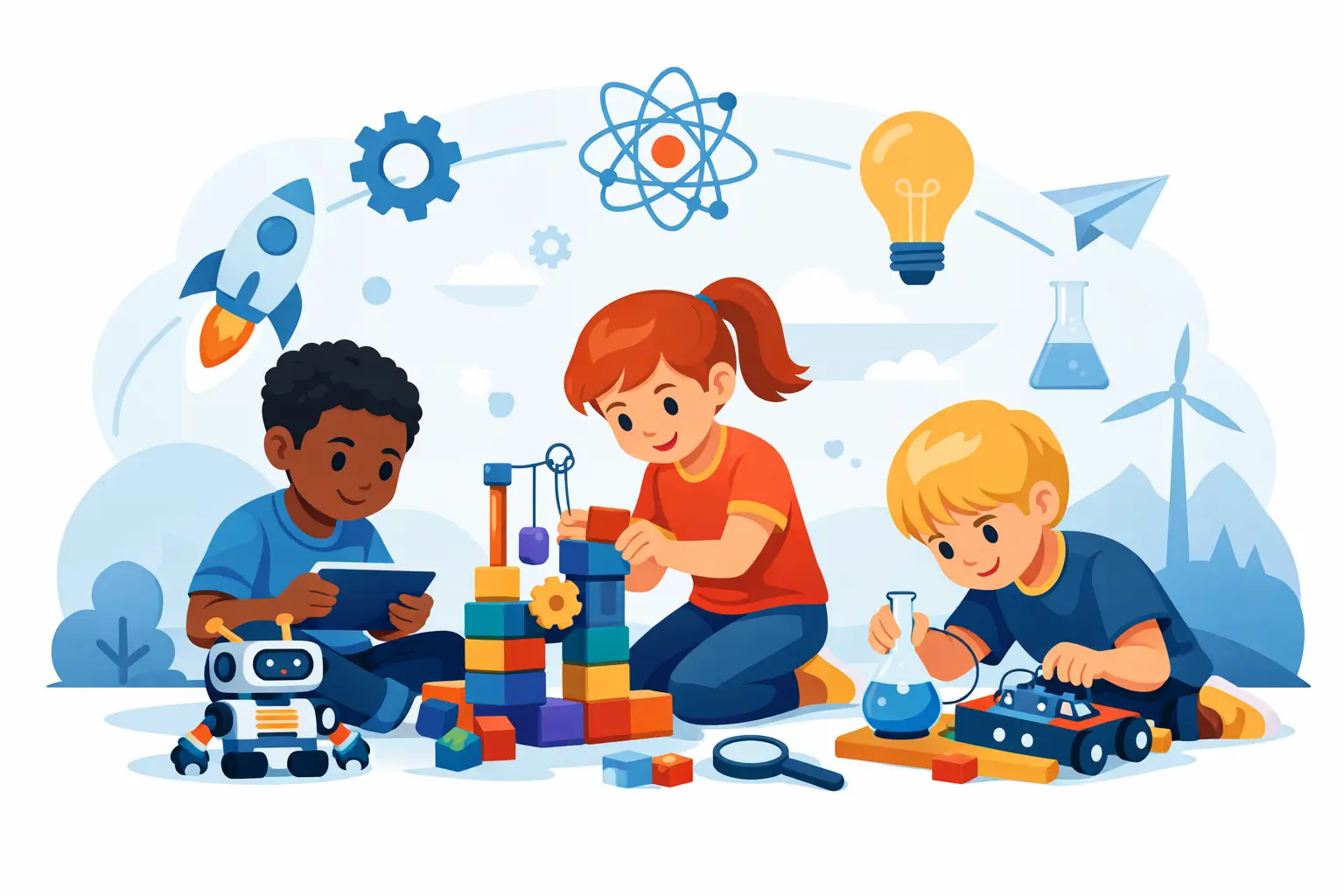 Why Play Based STEM Classes Work