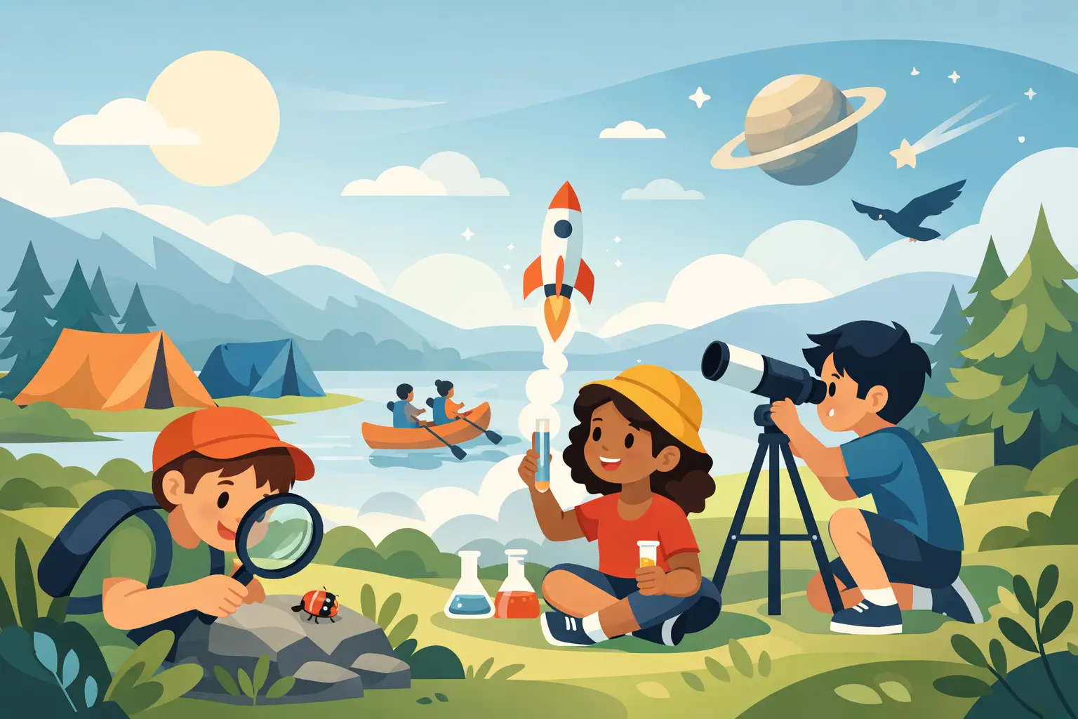 How Holiday Camps Support Curiosity in Kids
