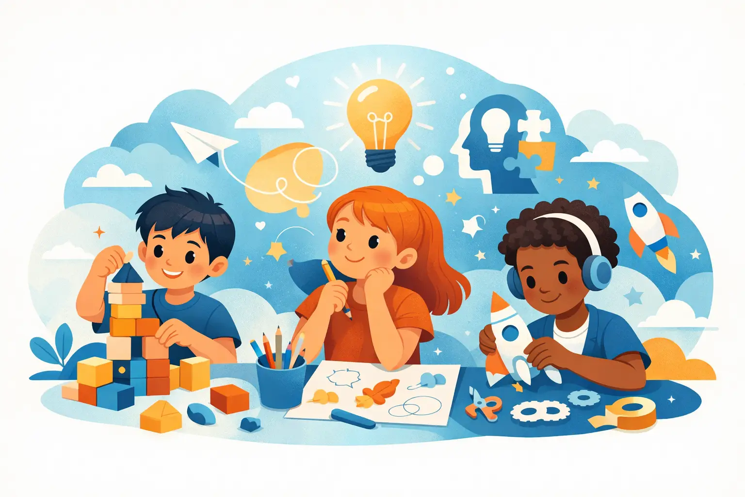 12 Creative Thinking Activities Kids Love