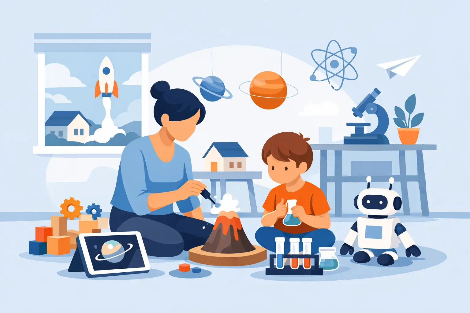 A Guide to Preschool STEM Activities at Home
