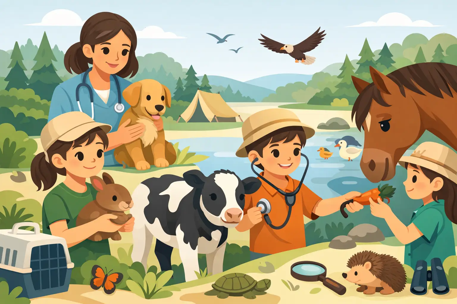 8 Best Veterinary Camps for Children to Try