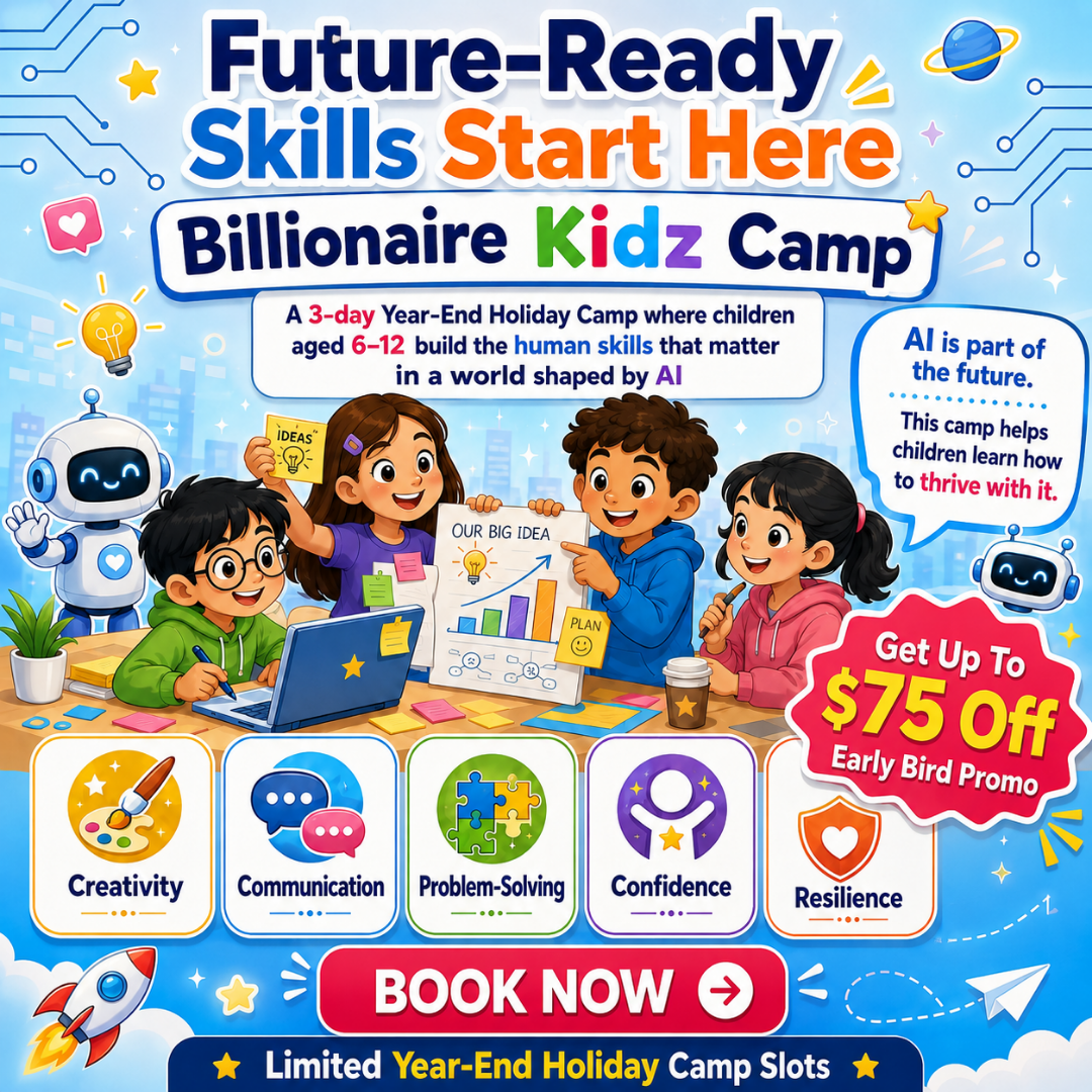 Billionaire Kidz Camp Year-End Holiday Camp