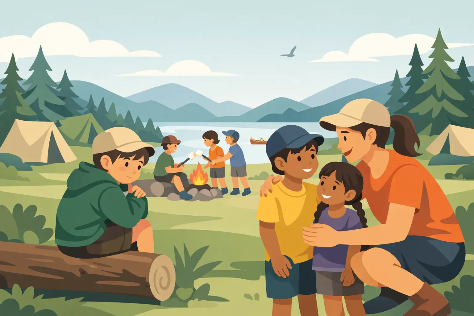 Can Shy Children Enjoy Camps? Yes, With Support