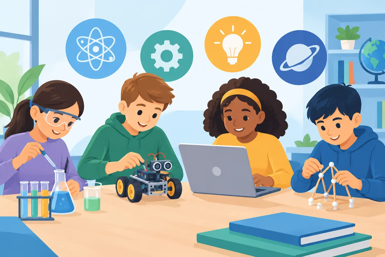 How Do STEM Camps Help Children Build Skills?