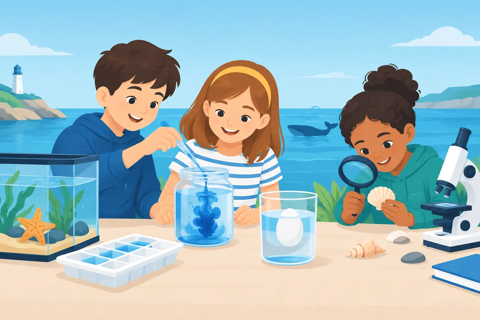 10 Ocean Science Experiments for Kids to Try
