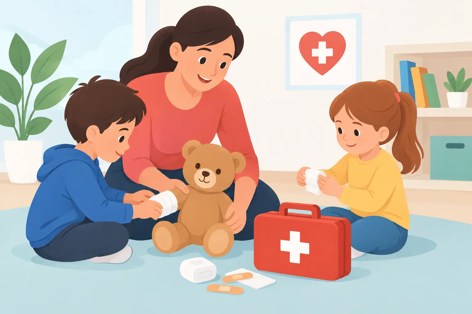 How to Teach Children First Aid Through Play